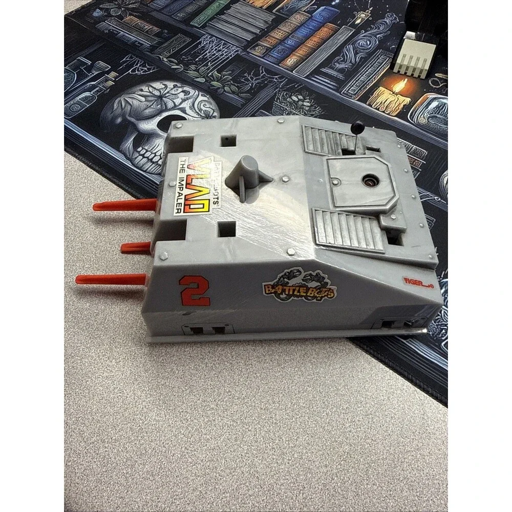 Vintage BattleBots Tiger Electronics Remote-Control Tank Vlad The Impaler
